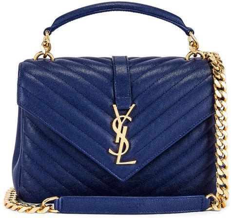 navy blue ysl purse|HANDBAGS .